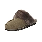 Rohde Damen, Frauen, Pantoffeln, Hausschuhe,warm gefüttert,pantine,treter,finken,schlapen,Home-Slipper,House-Slipper,LEINEN,39 EU / 6 UK