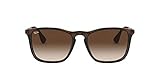 Ray-Ban Unisex Rb4187 Sonnenbrille, Braun (Gestell: braun (Havana), Gläserfarbe: braun verlauf 856/13), Medium (Herstellergröße: 54)