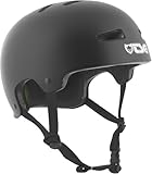 TSG Unisex Evolution Solid Color Helm, Schwarz (satin...