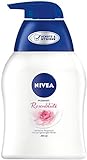 NIVEA Pflegeseife Rosenblüte (250ml), pflegende Flüssigseife für spürbar weiche, geschmeidige Hände, pH-hautfreundliche Handseife mit Rosenblüten-Duft