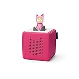 tonies Toniebox Starter Set incl 1 Creative Character, Audio Music Player Speaker for Audiobooks Songs for Kids, Kid