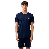 Fila Pyjama für Herren, kurz, 100% Baumwolle, Nachtwäsche, Herren, Set weich und bequem, Größe L, M, L