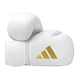 adidas Boxhandschuhe Speed 50, Erwachsene, Boxing Gloves 16 oz, Punchinghandschuhe komfortabel und langlebig, weiß