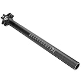 Fahrrad Sattelstütze, 27.2/30.8/31.6mm Carbon Fahrrad Sattelstütze für MTB Mountainbike Rennrad(27.2X350MM)