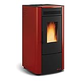 La Nordica - Extraflame Pelletofen Ketty (6 kW) Metall Bordeaux