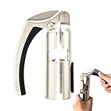 Champagner-Flaschenöffner – Metallabzieher für intensiven Gebrauch, Korkenzieher | für Frauen, Senioren, Zuhause, Reisen