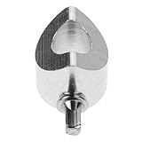 TOGEVAL Zinklegierung Cymbal Halterung Verstellbar Robust Trommel Becken Halteklammer für Elektronische Drums Langlebig Einfache Montage Zubehör Musiker