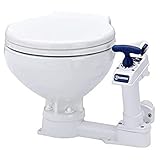 Talamex Bordtoilette/Bootstoilette mit Handpumpe Superkompakt