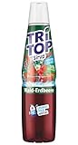 TRi TOP Getränkesirup Wald-Erdbeere | Sirup für Wassersprudler | 1 Flasche ergibt ca. 5 Liter Erfrischungsgetränk (1 x 600ml)