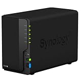 Synology DS220+ 2-Bay Diskstation NAS Intel Celeron J4025 2GB Ram 2xRJ-45 1GbE LAN-Port Bundle mit 2 x 4TB WD RED Plus HDD WD40EFZX