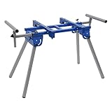 Kappsäge Arbeitstisch, Untergestell Maschinentisch, Kappsäge Sägetisch Untergestell für Holzbearbeitung stabil und Verstellbar für Hobby und Bau