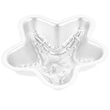 Homoyoyo Metall Geleeform Stern Ausstecher Backform Puddingform Hitzebeständig für Backwerkzeuge Kuchen und Vegetarische Reisform zum Backen und Dessertherstellung