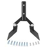 Tragbare Aluminium-Wetterfahne, verstellbare Dachwindfahnenhalterung, verstellbare Wetterfahnen-Dachhalterungen für Gärten, Rasenflächen, Parks