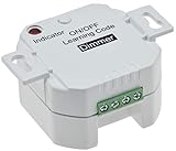 ChiliTec Funkempfänger Funk Dimmer für dimmbare Leuchtmittel Pilota Casa LED geeignet 70m Reichweite - stufenloses Dimmen von Lampen Leuchten