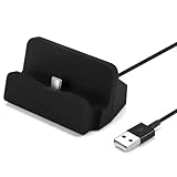 P59C USB Typ C Ladestation Ladegerät Dockingstation USB C für Android Smartphones USB Ladestation Typ C mit Kabel