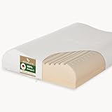 allnatura orthopädisches Nackenstützkissen 40x60 Sana-Vario 2 - Mittelhartes anpassbares Kopfkissen (100% Naturkautschuk) - für Seitenschläfer Rückenschläfer - Höhe 11,5cm - Made in Germany