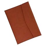 FOMIYES Dokumenten Organizer A4 Aktentasche aus PU Leder mit Druckknopf Business Dokumententasche für Herren und Damen Großer Organizer für Akten und Büro