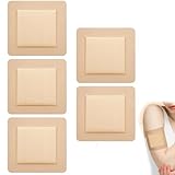 5 Stück Silikon Pflaster, 5 * 5cm Dekubitus Pflaster, Schaumverband Ideal für Atmungsaktiv und Hautfreundlich für Täglichen Gebrauch