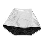 COOLHIYA Schützender Bootssitz Regenschutz Wasserdichter Klappbarer Bootsstuhl Sitzbezug UV Beständig Für Außenbereich Grau
