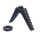 HOUSON V-Typ Gewehrauflage Stativ Dreibein, Pistolenauflage Stick Schießstativ Vorderschaftauflage 1/4 Zoll Kamera Schraube Adapter Gun Rest