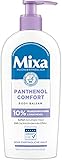 Mixa Panthenol Comfort Body Balsam, juckreizlindernder und beruhigender Balsam, mit Panthenol und pflanzlichem Glycerin, für empfindliche Haut, 250 ml