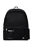 hype Rucksack für Schule, Uni, Freizeit, Arbeit, Wandern, für Kinder, Jungen, Mädchen, Teenager, Männer und Frauen, Schwarze Ripstop-Technologie, One size