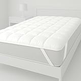 Besonders weicher Matratzenschoner 140x200cm - Matratzenauflage für Matratzen bis 30cm - Bei 60°C waschbar & Öko-Tex für mehr Hygiene im Bett - Unterbett als Schutz für Boxspringbett & Topper