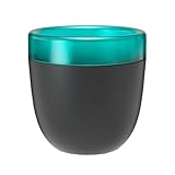 Opatiny Automatischer selbstbewässernder Blumentopf mit Wasserspeicher, Hydrokultur, Innen- und Außenbereich, Haus, Garten, Büro, Pflanzgefäße in Weiß oder für Schwarz