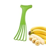 Bananenschneider – Mehrzweck-Küchenhelfer zum Schneiden von Eiern, Bananen-Wurstschneider, spülmaschinenfest, für hartgekochte Eier, Küchenutensilien für Bseid