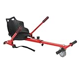 Hoverboard-Go-Kart-Aufsatz – Verstellbarer Hoverboard-Sitz, Sitzumbaustuhl | Vielseitiges Umbausitzzubehör, Das Mit Einer Verstellbaren Befestigung, Die Mit 6,5/8/10 Zoll Kompatibel Ist, Für Eine Stab