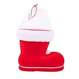 Idena 8550015 - Nikolausstiefel, Rot, Nikolaus, zum...