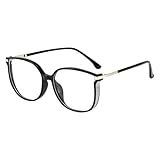 Häufig Lesebrille Damen Tragbare Mode Blaulicht Lesebrille Lesebrille Rvd848 (Black, 13X5CM)