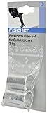 FISCHER Unisex Sattelstützen 3x Reduzierhülsen-set, silber, Einheitsgröße