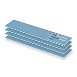 ARCTIC TP-3 Wärmeleitpad: Premium Performance Thermal Pad, 120x20x0,5 mm (stapelbar bis 2,0 mm ohne Leistungsverlust), 4 Stück - Hohe Leistung, sehr weich, Gap-Filler, Überbrückung von Unebenheiten