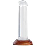 PEARL Stormglas: Fitzroy-Sturmglas (Barometer) aus echtem Glas, 17 cm (Storm Glass, Wetterstation, Sturm)