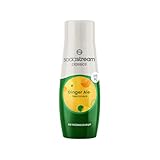 SodaStream CLASSICS Ginger Ale | Sirup | Sekundenschnell zubereitet & immer frisch | Ergibt ca. 9 Liter | 440 ml Flasche | 1er-Pack