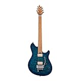 EVH Wolfgang Special QM Baked Maple Chlorine Burst - E-Gitarre