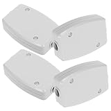 ABOOFAN Elektrische Anschlussdose, Kunststoff, wasserdicht, Kabelverbinder für Projekte, zum Selbermachen, robustes Anschlussgehäuse, 4 Stück