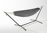 lovingHome® Hängematte mit Gestell inkl. Tragetasche 290x100x105 cm