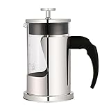 Reisefreundlicher Edelstahl Kaffeebereiter Kaffeemaschine Kaffeepresse Ml Fassungsvermögen Perfektes Geschenk Für Kaffeeliebhaber. Ml Kaffeemaschine