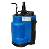 Schmutzwasserpumpe CHM GmbH® Drainage Tauchpumpe 13.000 l/h 8,5 m Förderhöhe, 0,85 bar 750 Watt integrierter Schwimmer