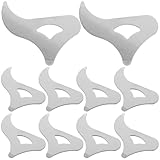 HOODANCOS 10 Stück Teiliges Edelstahl Nussöffner Praktischer Macadamia Walnussknacker Einfach zu Bedienen Leichtes Kompaktes Werkzeug für Zuhause Rostfrei Langlebig Leicht zu Reinigen