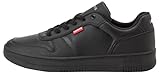 Levi's Herren Drive Sneaker,Full Black,43 EU