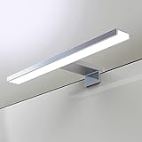 YIQAN 30cm LED Spiegelleuchte Badezimmer Lampe 7W 490 Lumen...
