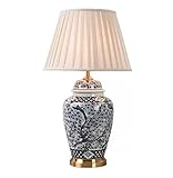 Tischlampen Nachttischlampe Tischleuchte Traditionelle Keramik Schreibtischlampe Tischlampe Orientalische Tischlampen Für Wohnzimmer Schlafzimmer Nachttischlampe Tischlampe Wohnzimmer ( Color : A , Si