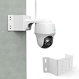 TIUIHU Eckhalterung für Reolink Argus PT 3MP,4MP/2K,5MP/2K,4K/8MP,Reolink Go PT Ultra und SEHMUA 2K Überwachungskamera Aussen Akku RBX-S45