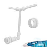 Schwimmbad Spa Wasserbrunnen, Doppelsprühpools Sprayer , Wirtschaftlich Effizientes Wasserspiel, Ideal für Garten Pool Hinterhof Teich Dekorative Streusel, 1 Stück