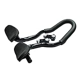 Bike Aero Bar - Schnellrückfahrrad -Armlehre Lenker, Leichtgewichtetes Armlehnen -Radfahren -Zubehör Teil für das Pendeln von Reisetraining -Rennrad -Rennfahrten Freizeitfahrten