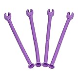 Weinglashalter für Spülmaschinen, Glashalter für Geschirrspüler Silikon Stielhalter Stielgeschirr Halter Becherhalter Sparer Weinglas Schutz Einstellbare Spülmaschinen Zubehör für Haus bar 4 Stück