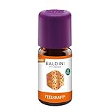 Baldini Feelkraft BIO, Bio Duftmischung mit 100% naturreinen ätherischen Ölen und Alkohol, Ölmischung mit Lemongras, Limette und Orange, 5 ml